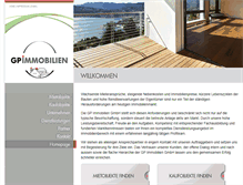 Tablet Screenshot of gp-immobilien.info